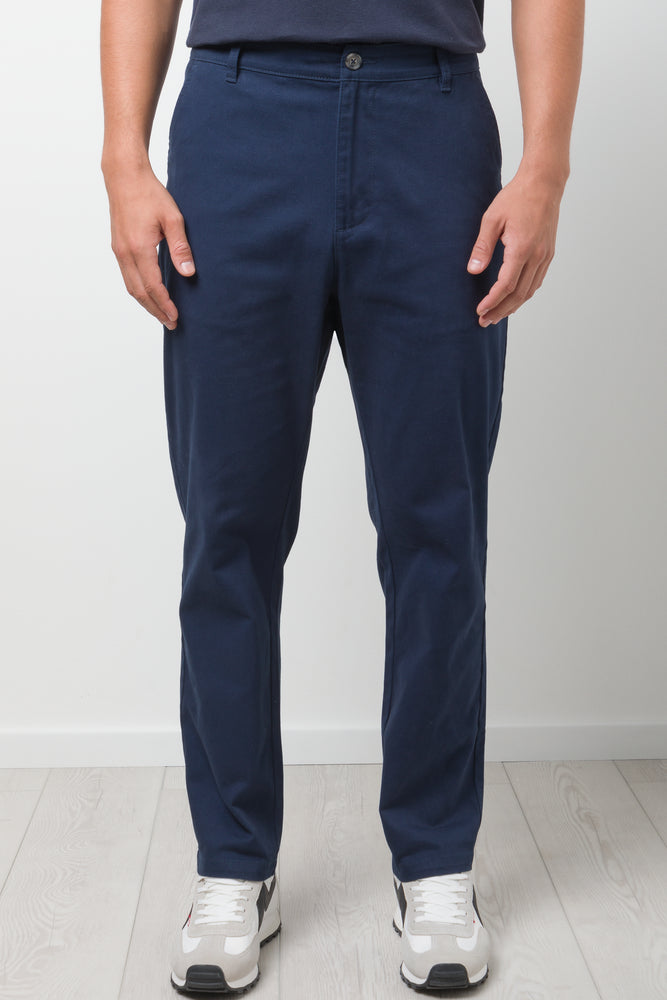 Straight Leg Chino Pants Navy