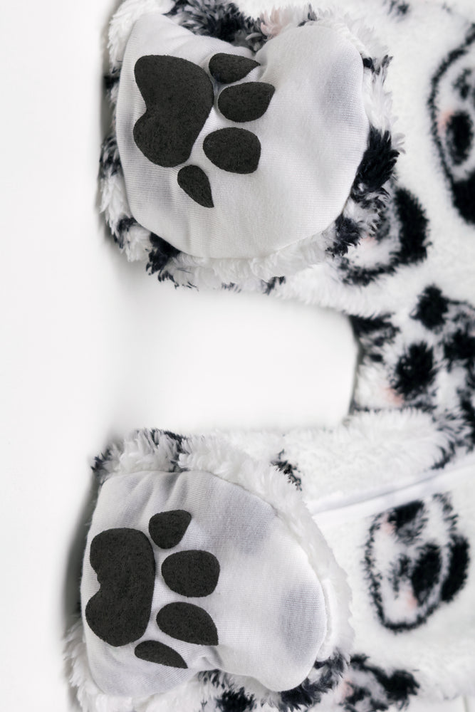 Panda Babygrow Black And White (2)