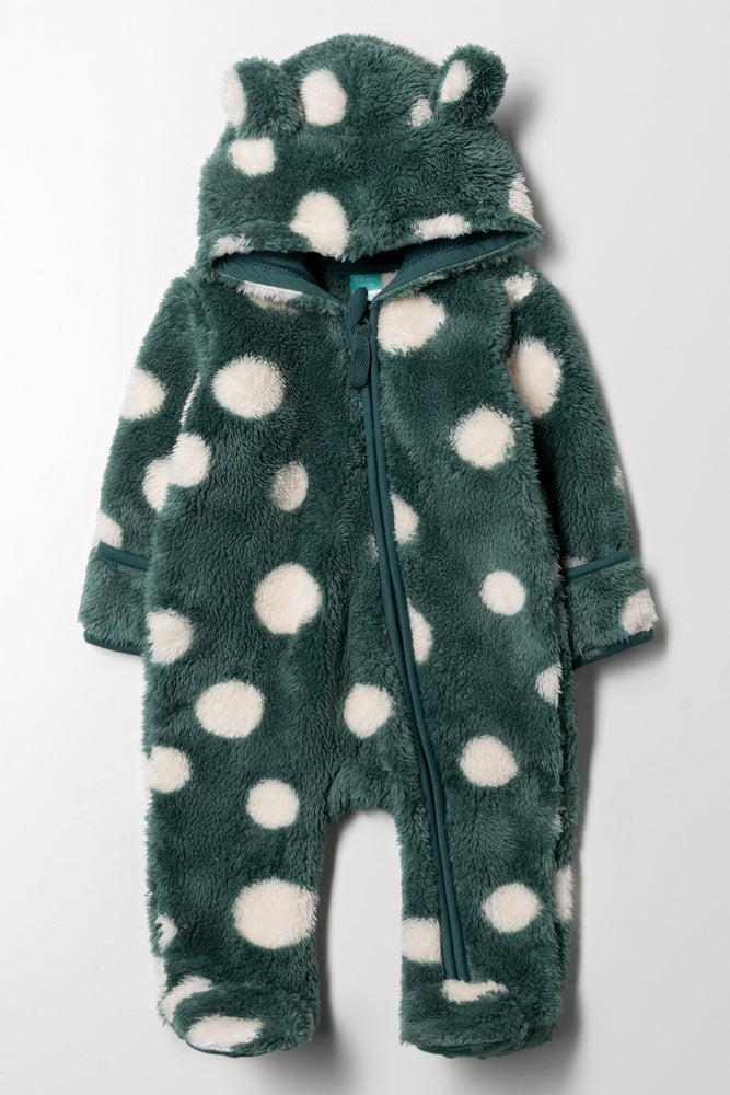 Spot Babygrow Green