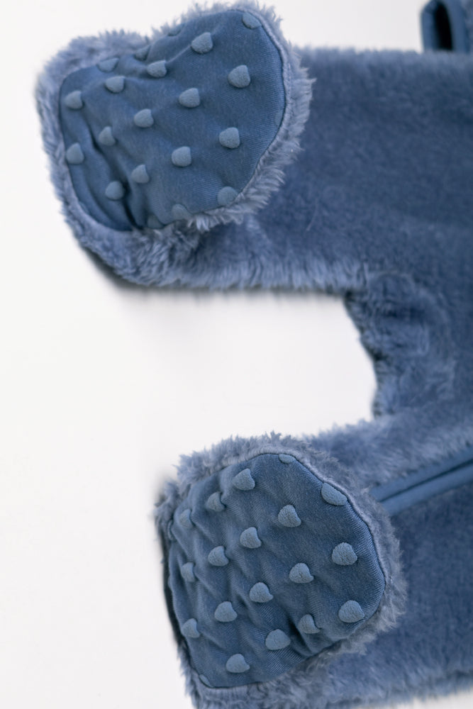 Fleece Babygrow Blue (2)