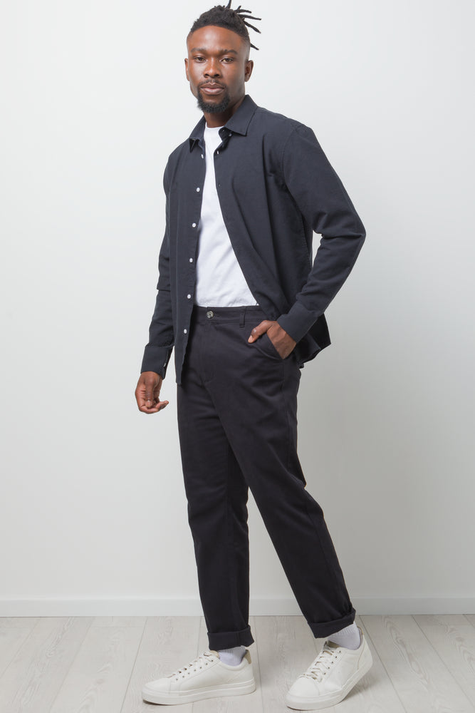 Slim Fit Chino Pants Black (2)