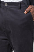 Slim Fit Chino Pants Black (4)