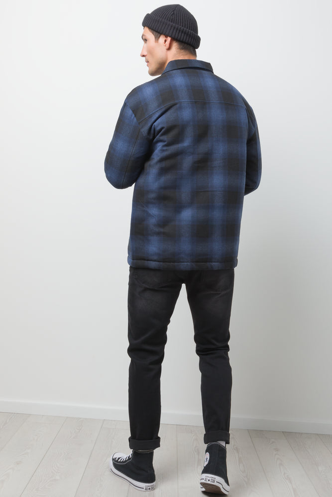 Check Shacket Blue (2)
