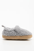 Sherpa Slippers Grey (1)