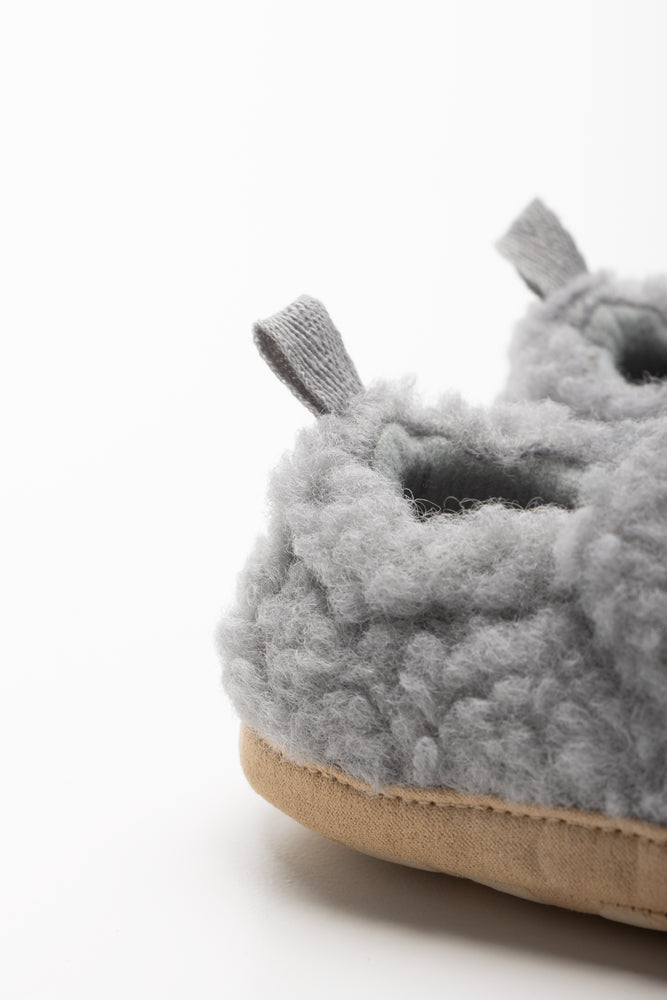 Sherpa Slippers Grey (3)