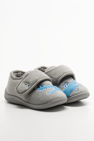Croc Slippers Grey