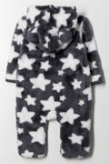 Stars Babygrow Dark Grey (3)