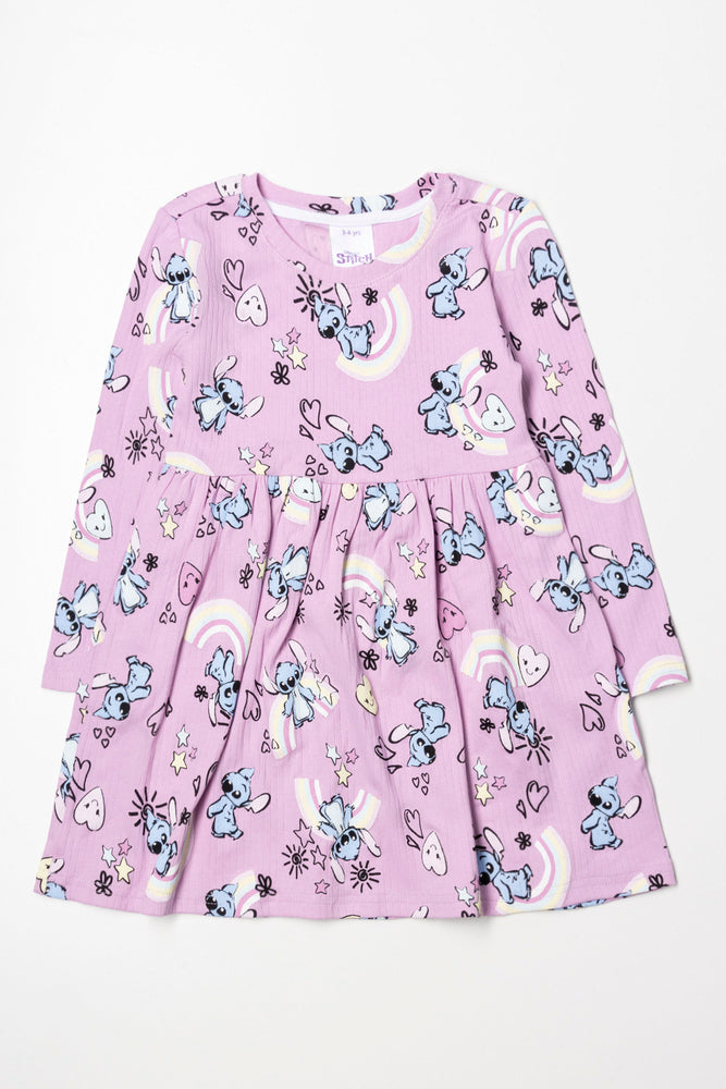 Lilo And Stitch Dress Lilac