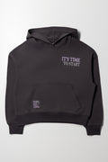 Hooded Track Top Black