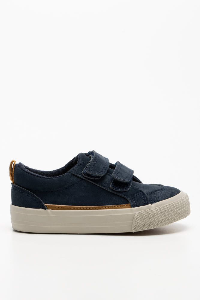 Velcro Sneakers Navy (1)