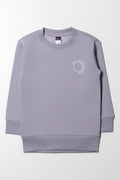 Crew Neck Tracktop Grey