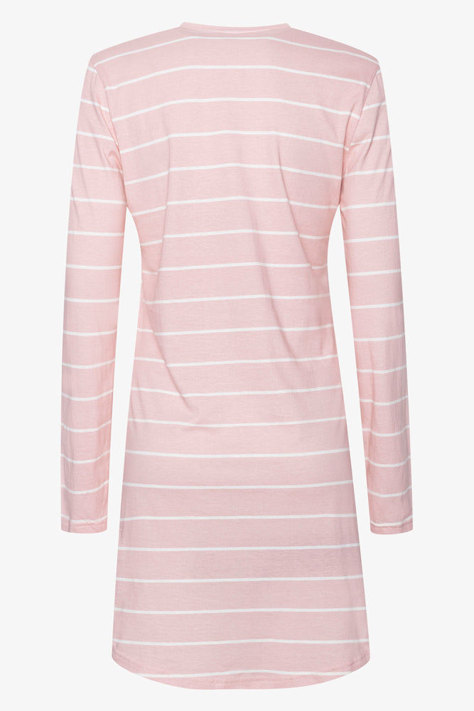 Striped Sleepshirt Pink