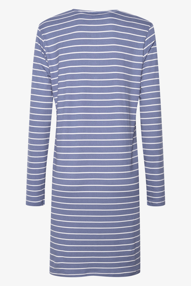 Stripe Sleepshirt Navy (1)
