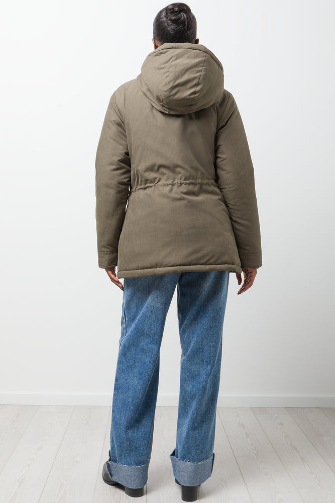 Hooded Parka Jacket Green (2)