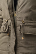 Hooded Parka Jacket Green (3)