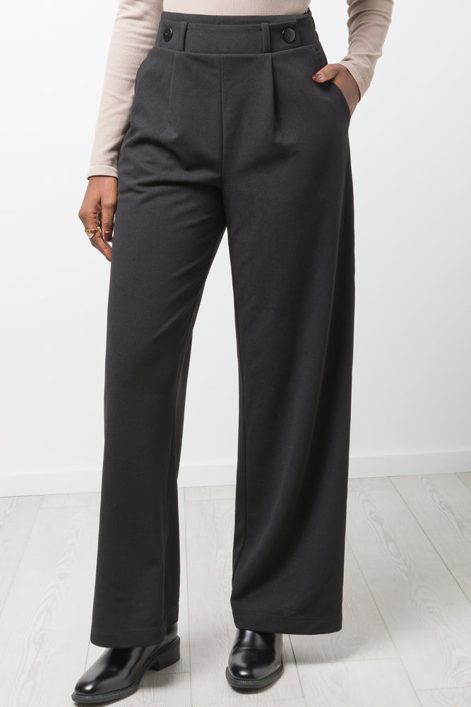 Wide Leg Pants Black