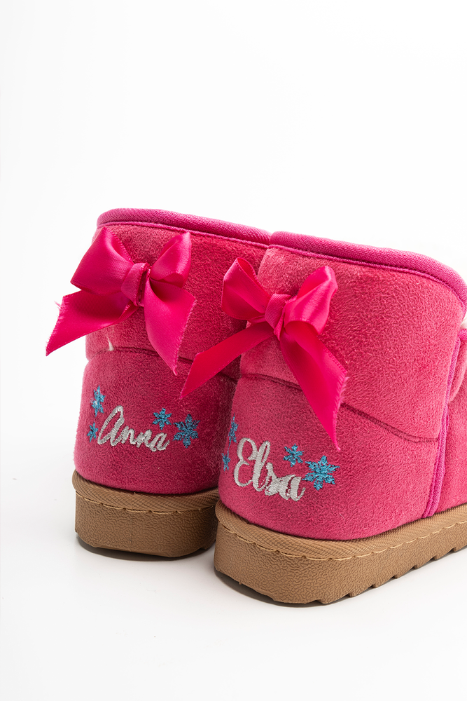 Elsa Comfy Boots Pink (3)