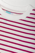 Long Sleeve Stripe T Shirt Red And White (1)