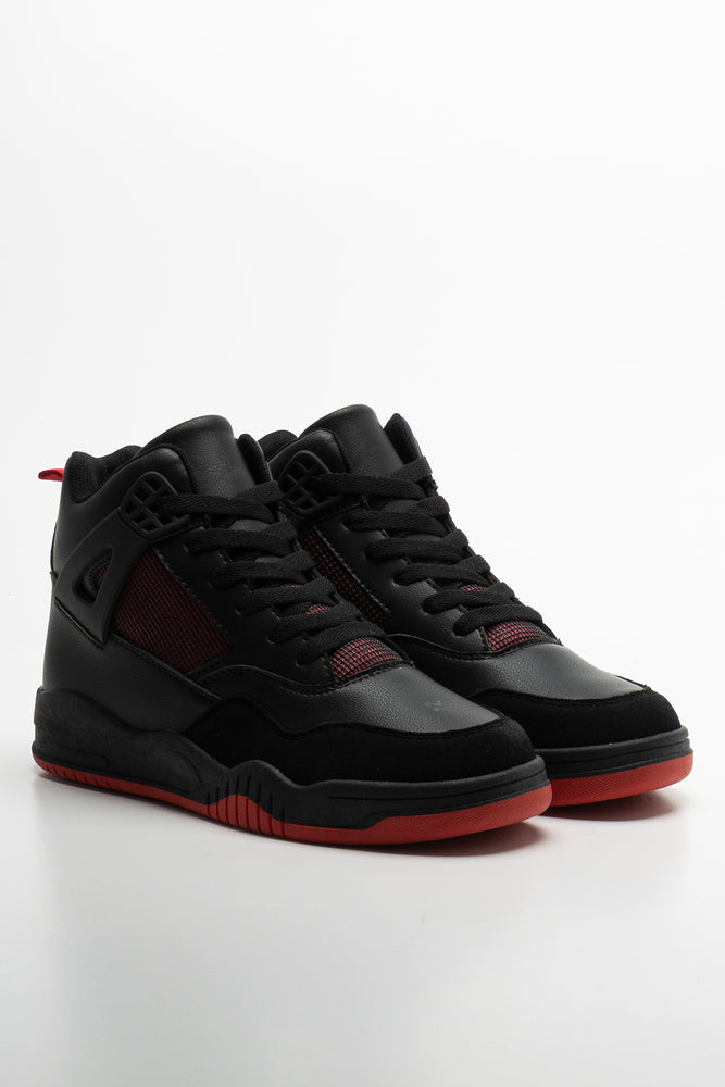 Basketball High Top Sneakers Black