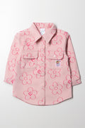 Gabby's Dollhouse Flower Shacket Pink