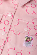Gabby's Dollhouse Flower Shacket Pink (1)