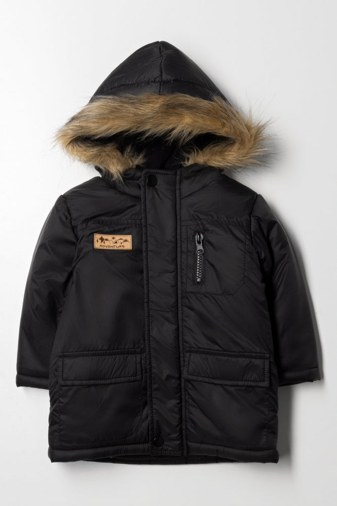 Parka Jacket Black