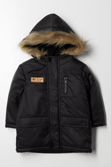 Parka Jacket Black