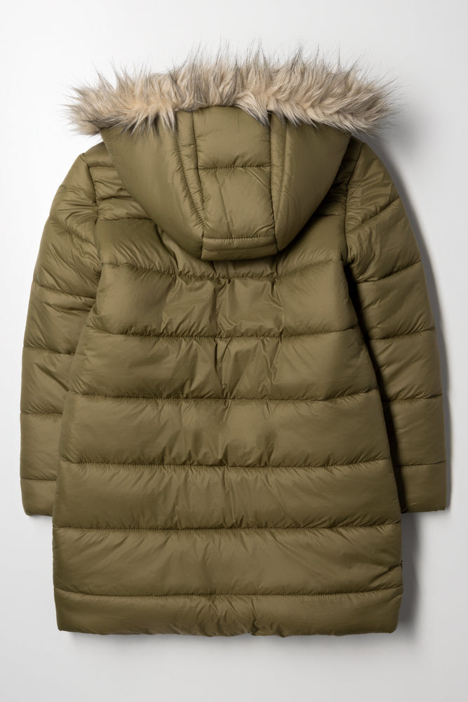 Long Hooded Puffer Jacket (2)