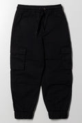 Cargo Jogger Pants Black