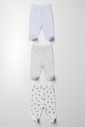 3 Pack Leggings Grey