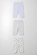 3 Pack Leggings Grey (2)