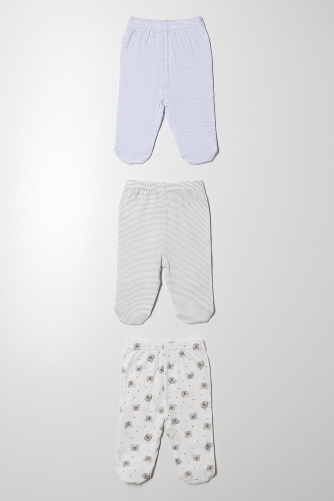 3 Pack Leggings Grey (2)