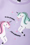 2 Pack Unicorn Pyjamas Purple & Green (1)