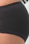 3 Pack Boyleg Panties Black And White (4)