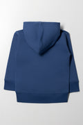 Zip Through Hooded Tracktop Navy (2)