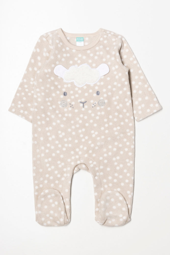 Microfleece Babygrow Natural