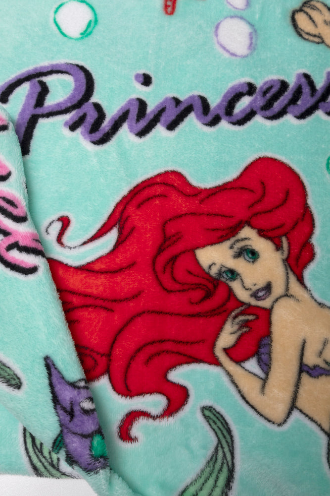 The Little Mermaid Blanket Green (1)