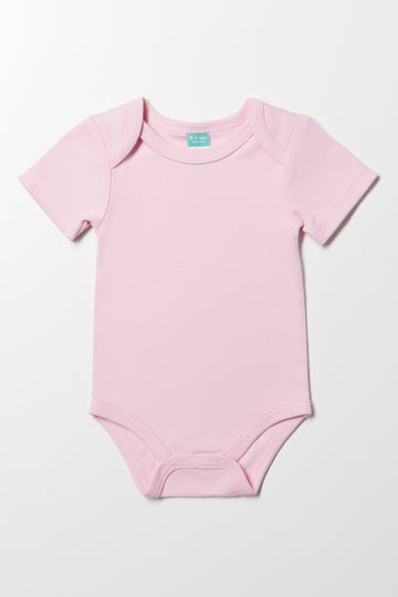 Short Sleeve Bodyvest Pink