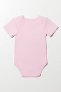 Short Sleeve Bodyvest Pink (2)
