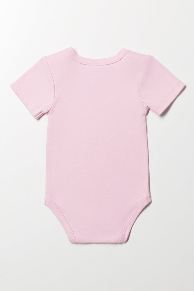 Short Sleeve Bodyvest Pink (2)