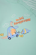 3 Pack Babygrows Blue (2)