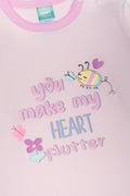 3 Pack Babygrows Pink (2)