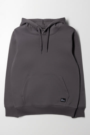 Hooded Tracktop Dark Grey