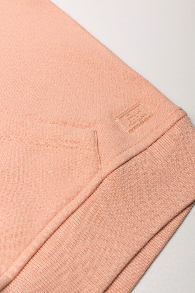 Hooded Tracktop Peach
