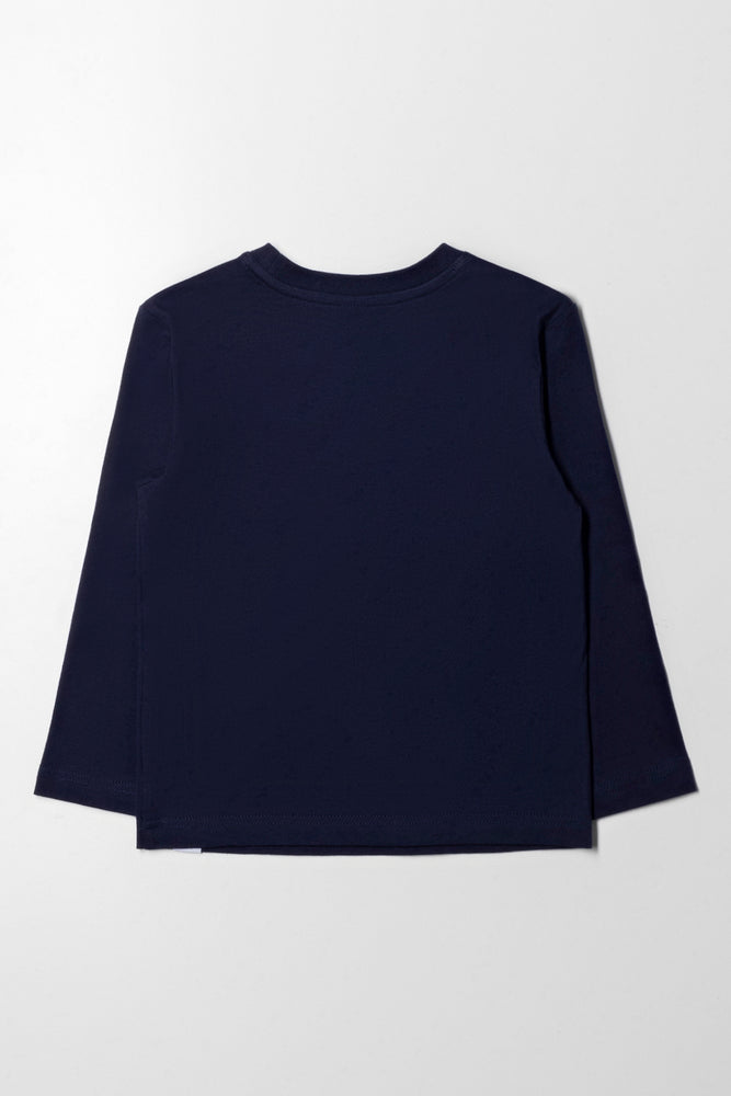 Long Sleeve T-Shirt Navy | Tops & T-Shirts | Ackermans
