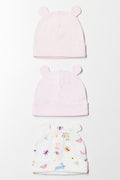 3 Pack Hats Pink