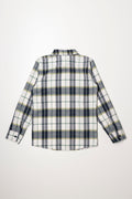 Check Shirt Green And Navy (2)