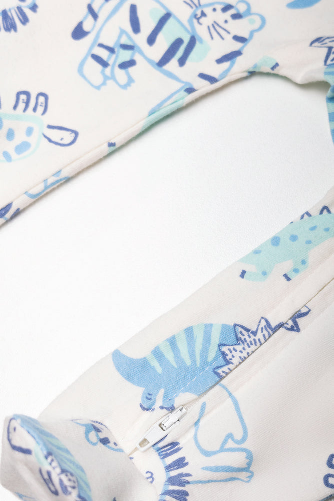 Animal Babygrow Cream (2)