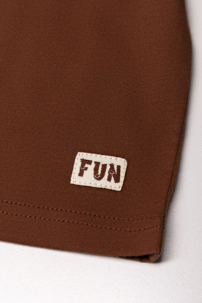 Long Sleeve T-Shirt Brown