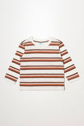 Stripe Long Sleeve T-Shirt Natural